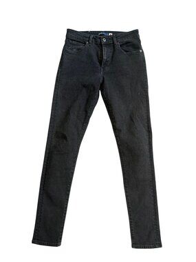 LEVIS Women's 721 Black High Rise Skinny Jeans size 27 x 30